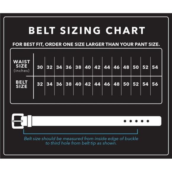 Mens 35Mm Classic Jean Belt - Picture 5 of 6